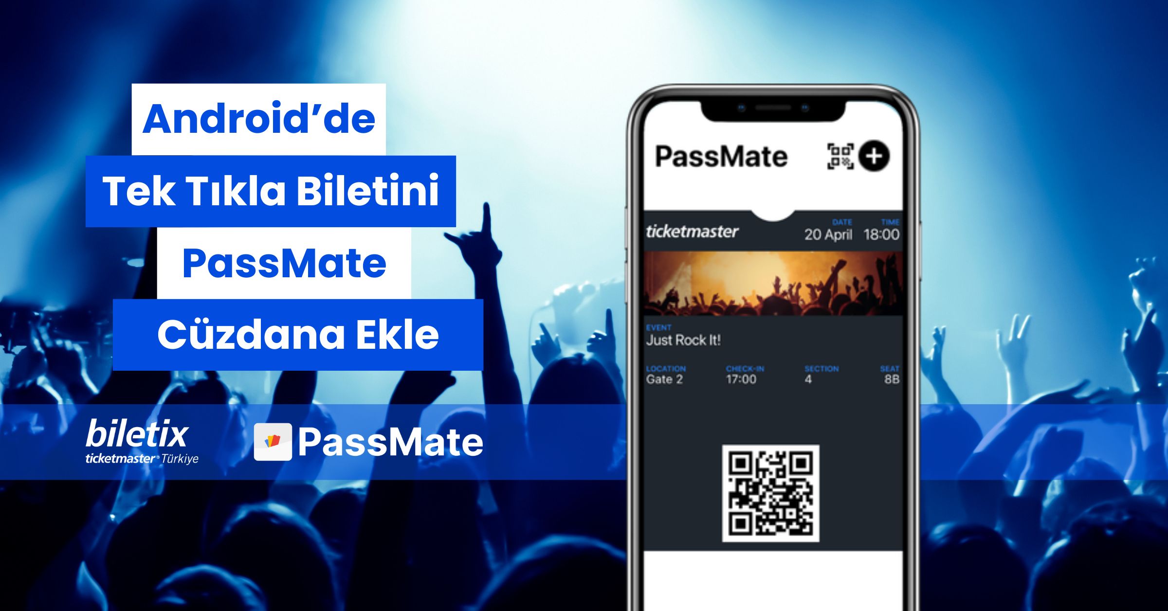 Ticketmaster: PassMate Cüzdanı Desteklemeye Başladı!
